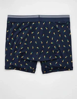 AEO Men's Tiny Pineapples 4.5" Ultra Soft Boxer Brief