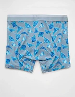 Caleçon boxeur ajusté ultradoux de 4,5 po pastenague pour hommes AEO
