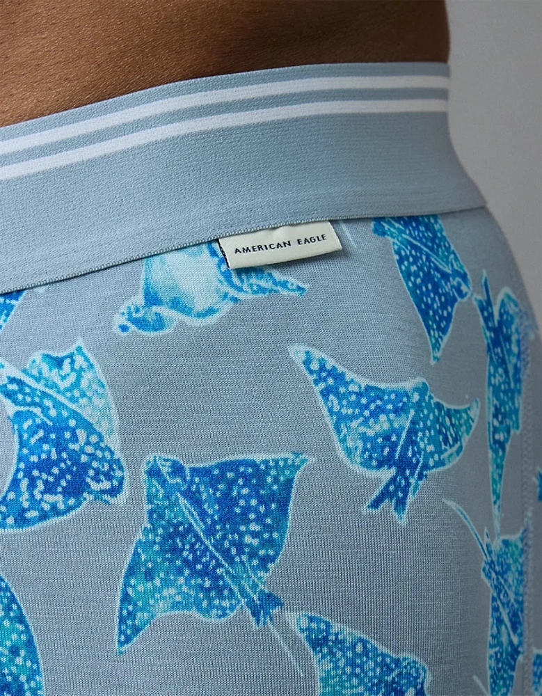 Caleçon boxeur ajusté ultradoux de 4,5 po pastenague pour hommes AEO