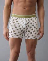 Caleçon boxeur ajusté ultradoux de 4,5 po palmiers pour hommes AEO