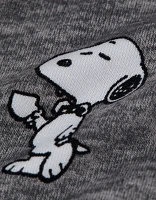 Caleçon boxeur ajusté ultradoux de 4,5 po café Snoopy pour hommes AEO