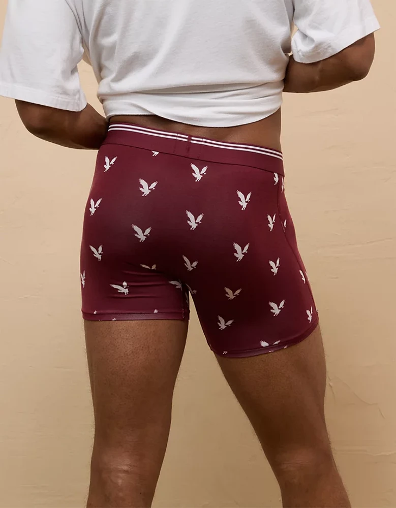 Caleçon boxeur ajusté ultradoux de 4,5 po aigles pour hommes AEO