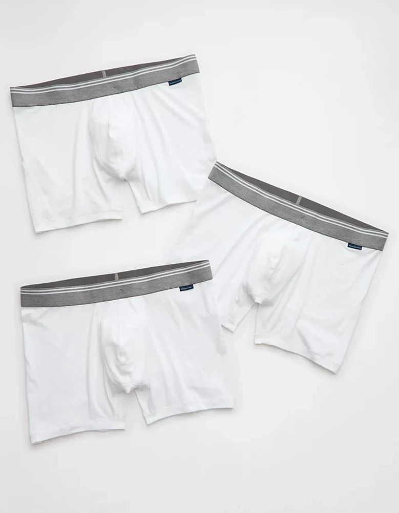 AEO Men's 4.5" Ultra Soft Boxer Brief -Pack