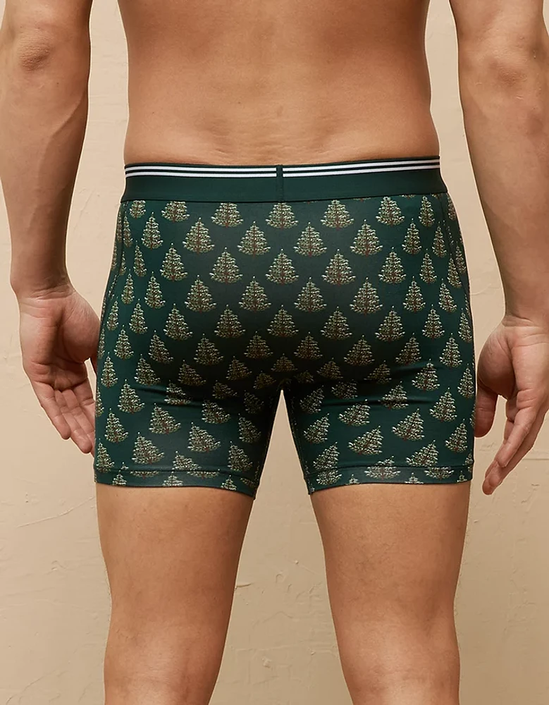 AEO Men's Pine Trees 4.5" Ultra Soft Boxer Brief