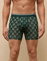 AEO Men's Pine Trees 4.5" Ultra Soft Boxer Brief