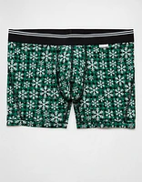 AEO Men's Plaid 4.5" Ultra Soft Boxer Brief