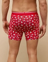 AEO Men's Holiday Snowmen 4.5" Ultra Soft Boxer Brief