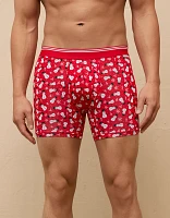 AEO Men's Holiday Snowmen 4.5" Ultra Soft Boxer Brief