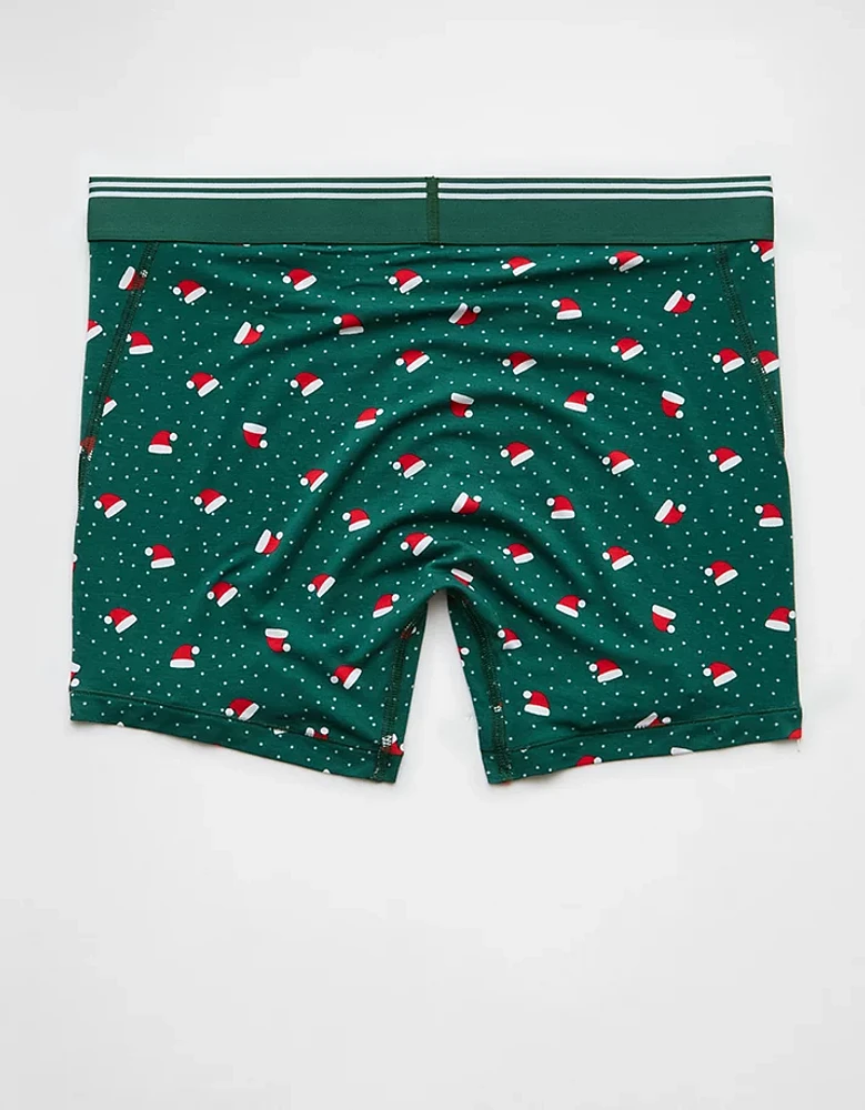 AEO Men's Santa Hats 4.5" Ultra Soft Boxer Brief