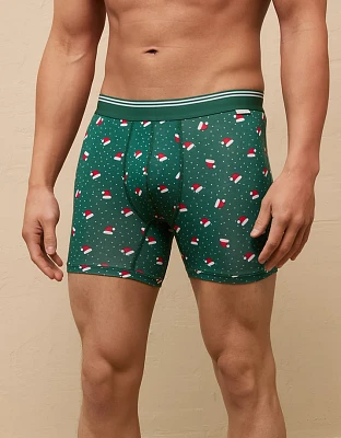 AEO Men's Santa Hats 4.5" Ultra Soft Boxer Brief