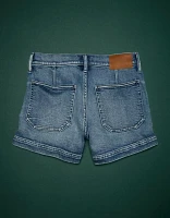 Short en denim à taille haute haut de gamme AE77