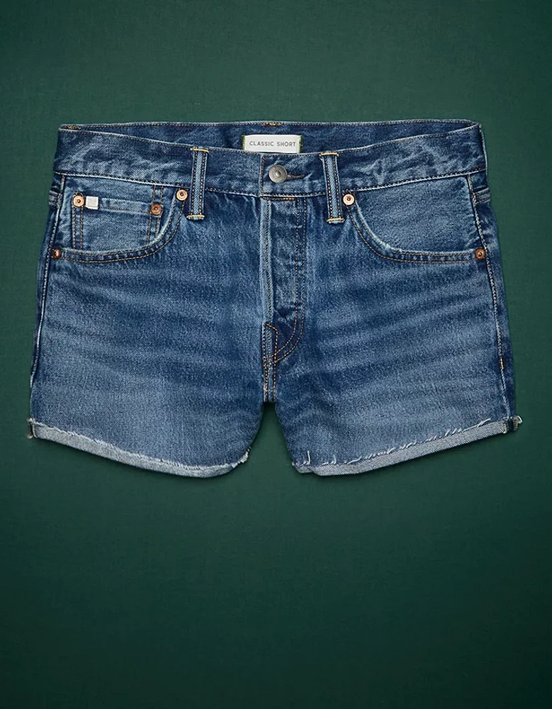 AE77 Premium Classic Denim Short