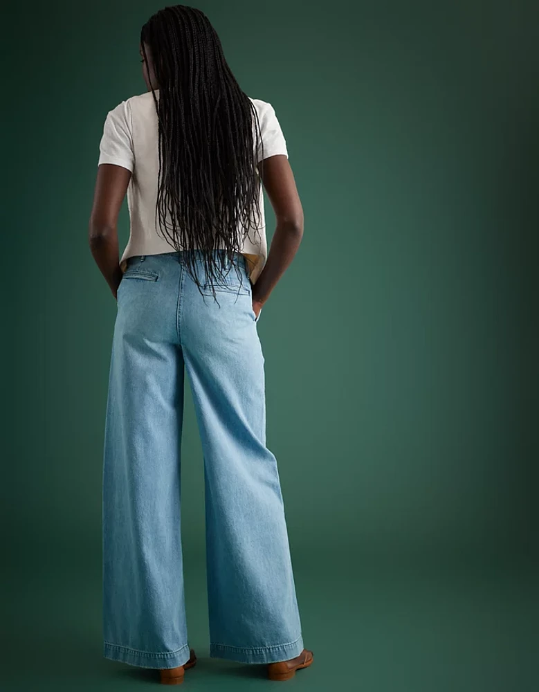 Jean style pantalon large haut de gamme AE77