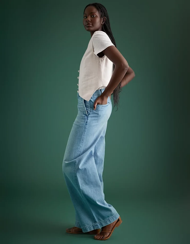 Jean style pantalon large haut de gamme AE77