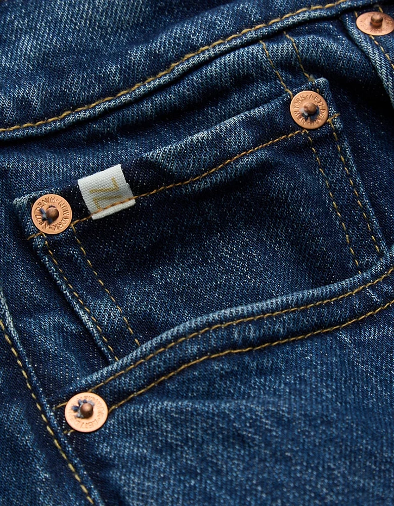 Jean droit rétro haut de gamme AE77
