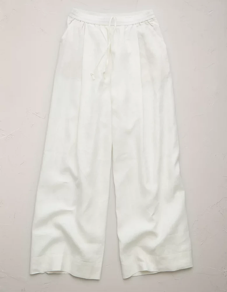 AE77 Premium Pull-On Linen Pant