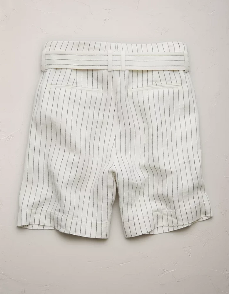 AE77 Premium Linen Trouser Short