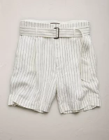 AE77 Premium Linen Trouser Short