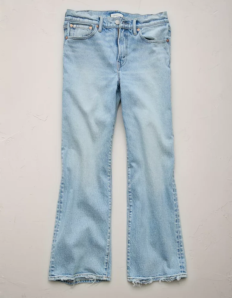 AE77 Premium Bootcut Crop Jean