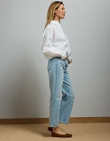 AE77 Premium Bootcut Crop Jean