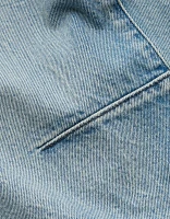 AE77 Premium Pleated Barrel Jean