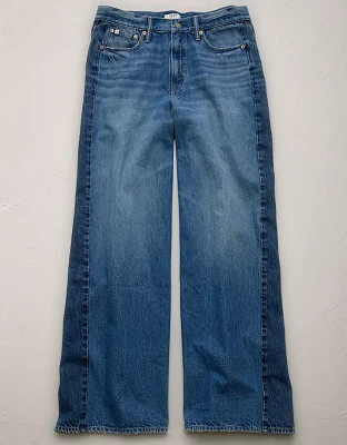 AE77 Premium Super Wide Side Stripe Jean