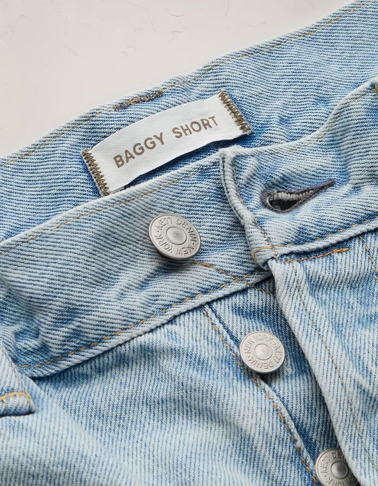 Short en denim ample haut de gamme AE77