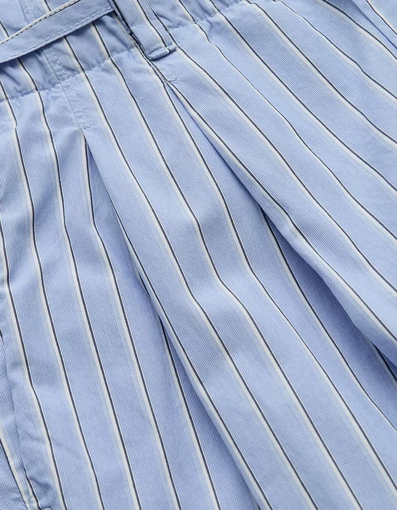 AE77 Premium Striped Wide Trouser