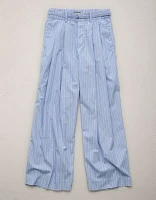 AE77 Premium Striped Wide Trouser