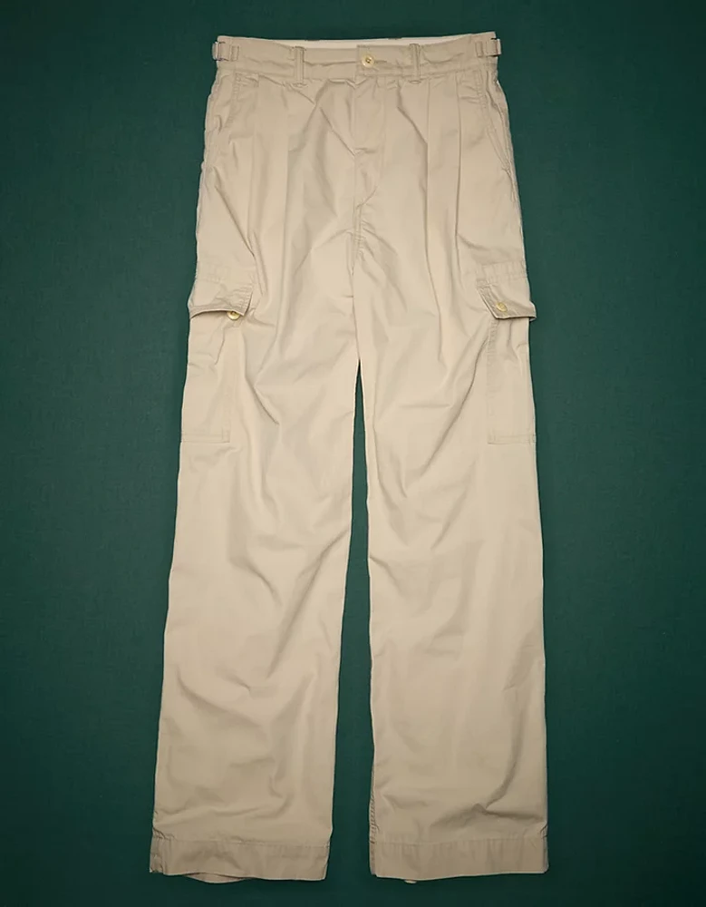 Pantalon cargo plissé haut de gamme AE77