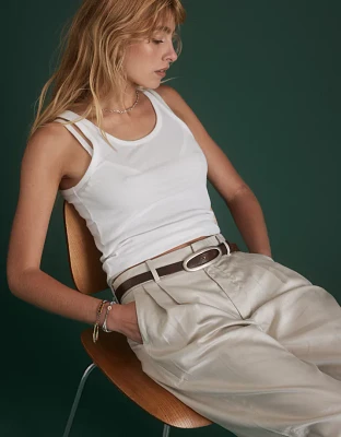 Pantalon plissé haut de gamme AE77