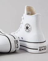 Converse Chuck Taylor All Star Platform Lift High-Top Leather Sneaker