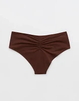 Superchill Cotton Ruched Cheeky Underwear