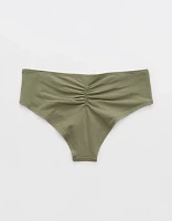 Superchill Cotton Ruched Cheeky Underwear