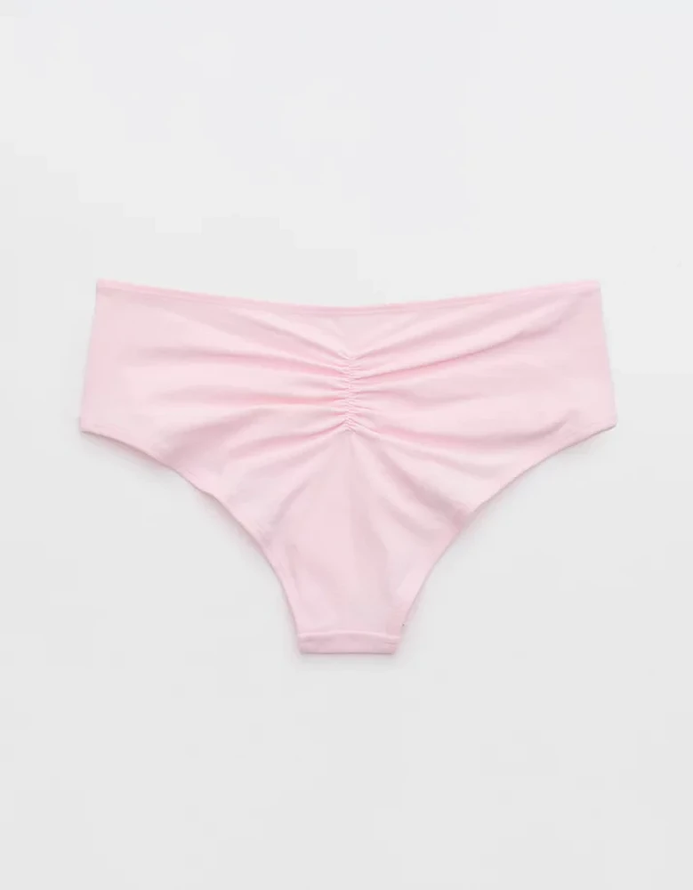 Superchill Cotton Ruched Cheeky Underwear