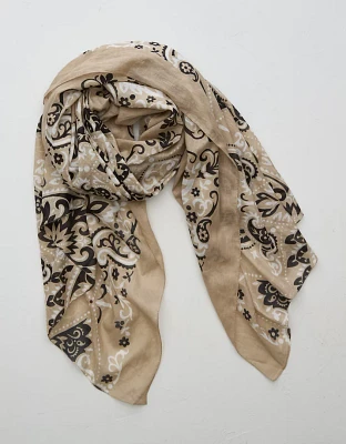 Maison Lecomte Flament Cotton Voile Scarf