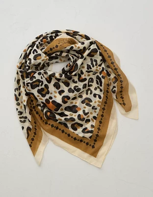 Maison Lecomte Large Léo Camel Pareo Scarf