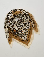 Maison Lecomte Large Léo Camel Pareo Scarf