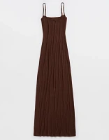 Aerie Real Soft Stretch Bodycon Maxi Dress