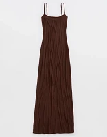 Aerie Real Soft Stretch Bodycon Maxi Dress