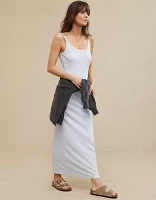 Aerie Low Back Knit Maxi Dress