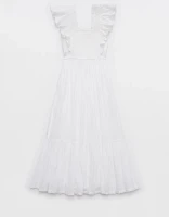 Aerie Ruffle Maxi Dress