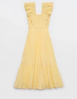 Aerie Ruffle Maxi Dress