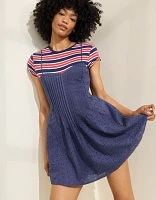 Aerie Eyelet Mini Dress