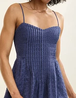 Aerie Eyelet Mini Dress
