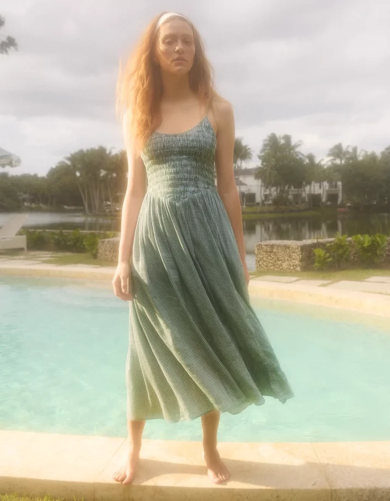 Aerie At The Barre Midi Dress