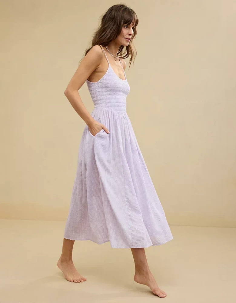 Aerie At The Barre Midi Dress