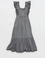 Aerie Ruffle Maxi Dress