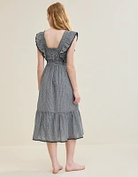 Aerie Ruffle Maxi Dress