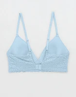 Superchill Wireless Lightly Lined Lace Trim Bra